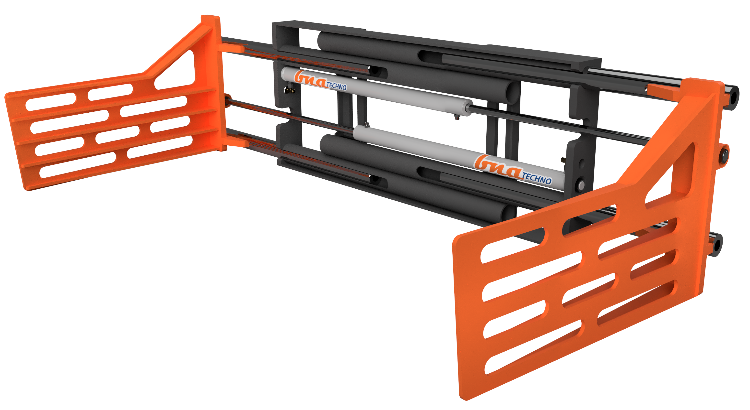 Eco type Bale Clamp · Bale Clamps | BNA forklift attachment