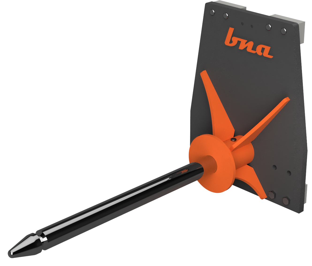 Single Carpet Pole · Roll Handling Attachments | BNA forklift attachment